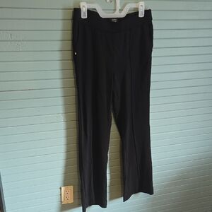 Jones New York Black Wide-Leg Pull-On Pants